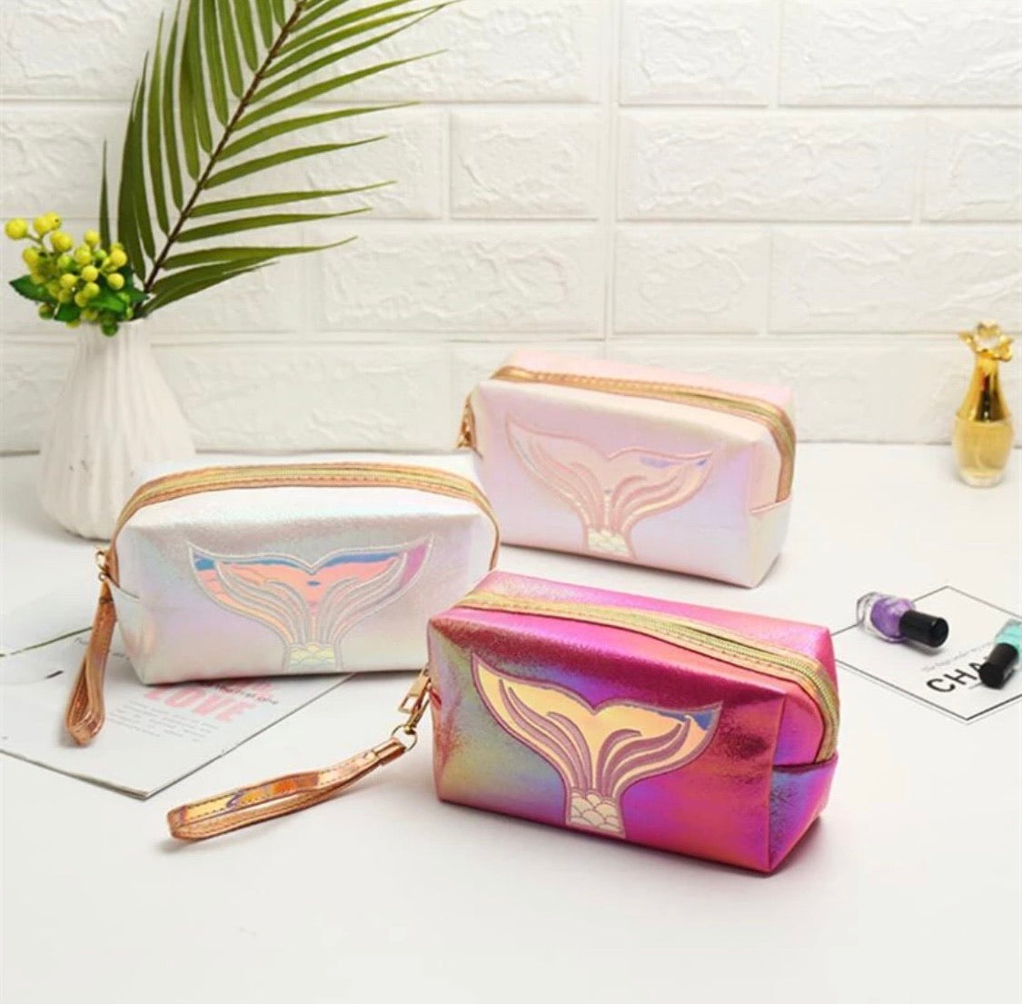 Mermaid Tails Cosmetic Bags